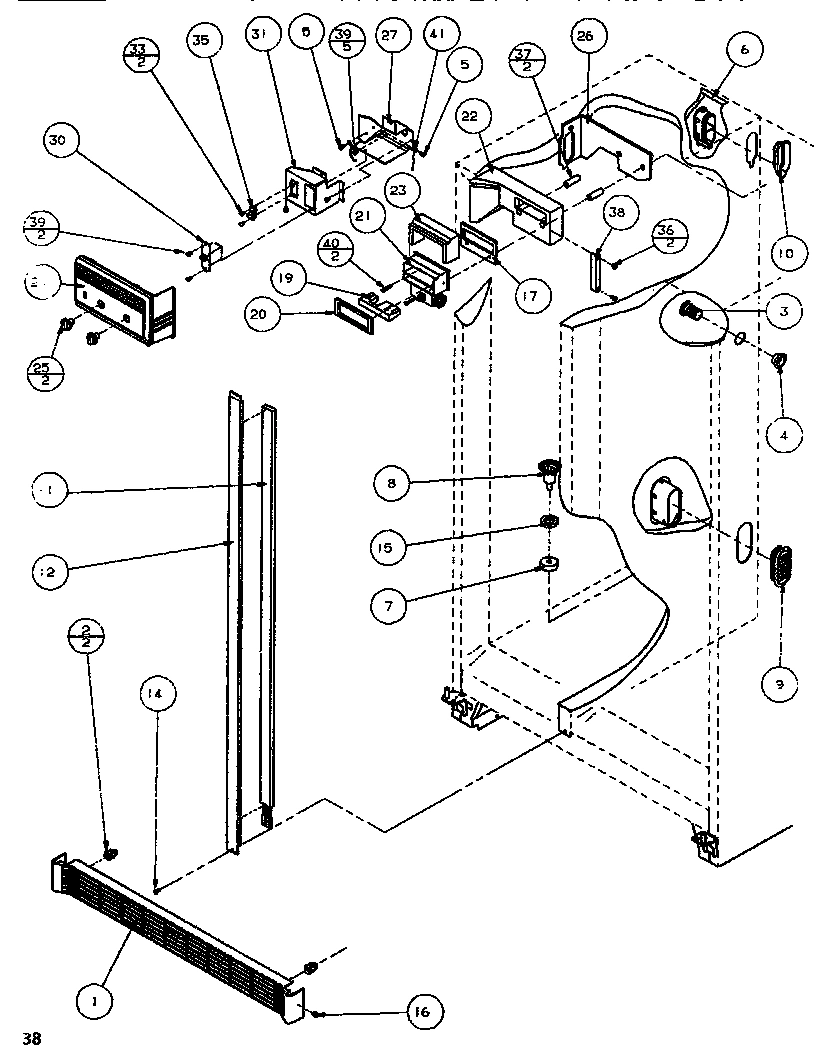 02 - CONTROLS & CABINET (REF/FRZ)