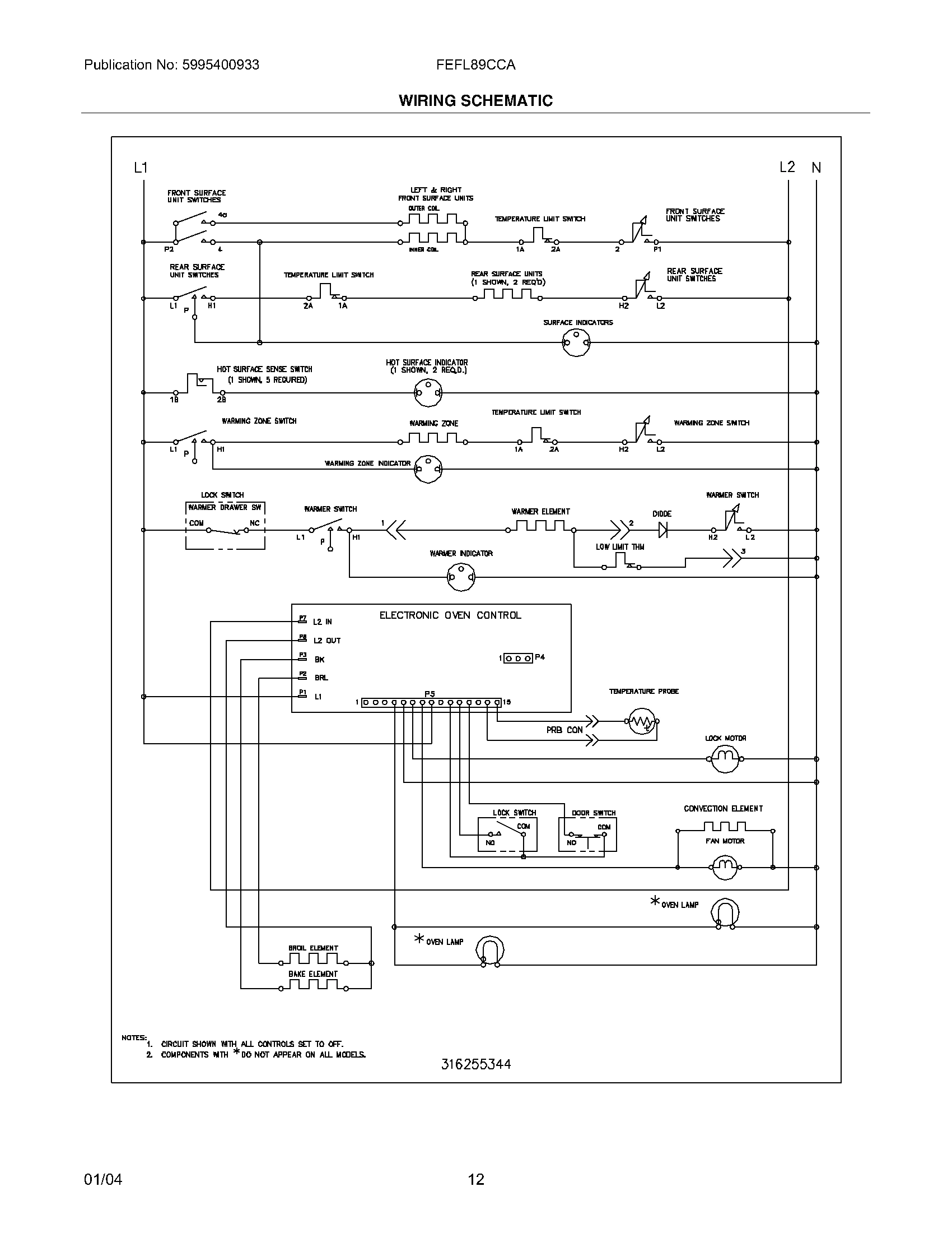 10 - WIRING SCHEMATIC