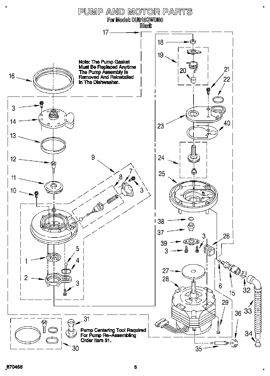04 - PUMP AND MOTOR