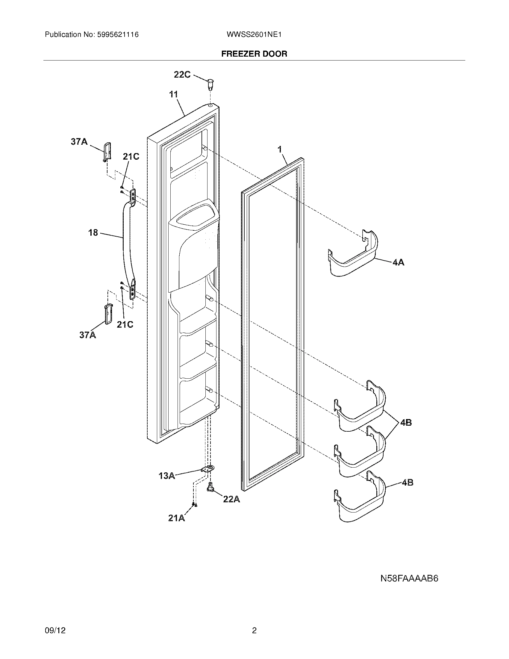 03 - FREEZER DOOR