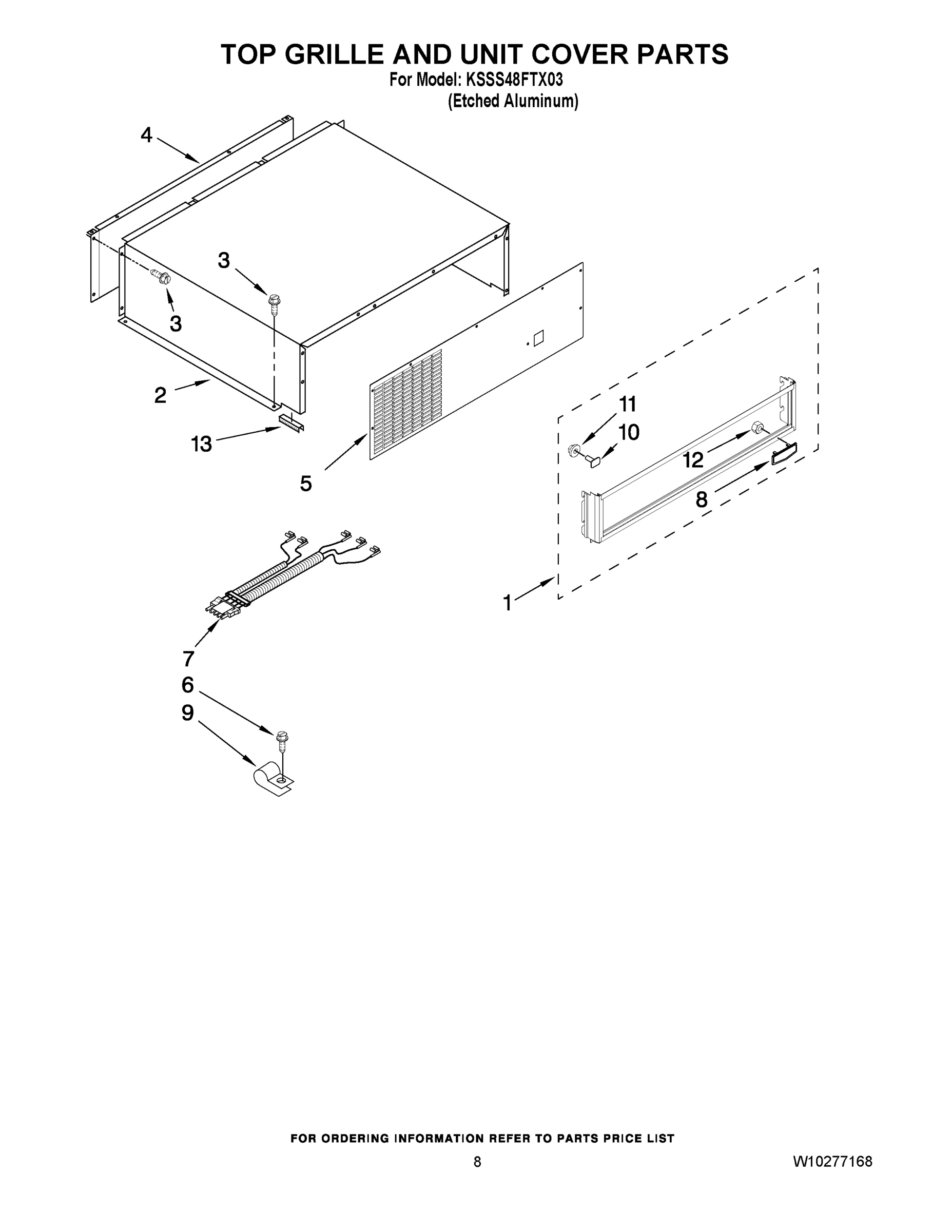 06 - TOP GRILLE AND UNIT COVER PARTS