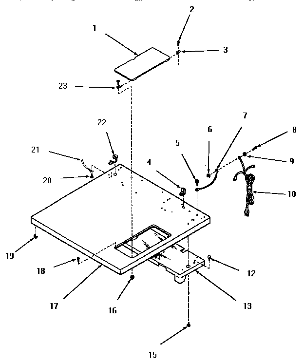01 - CABINET TOP