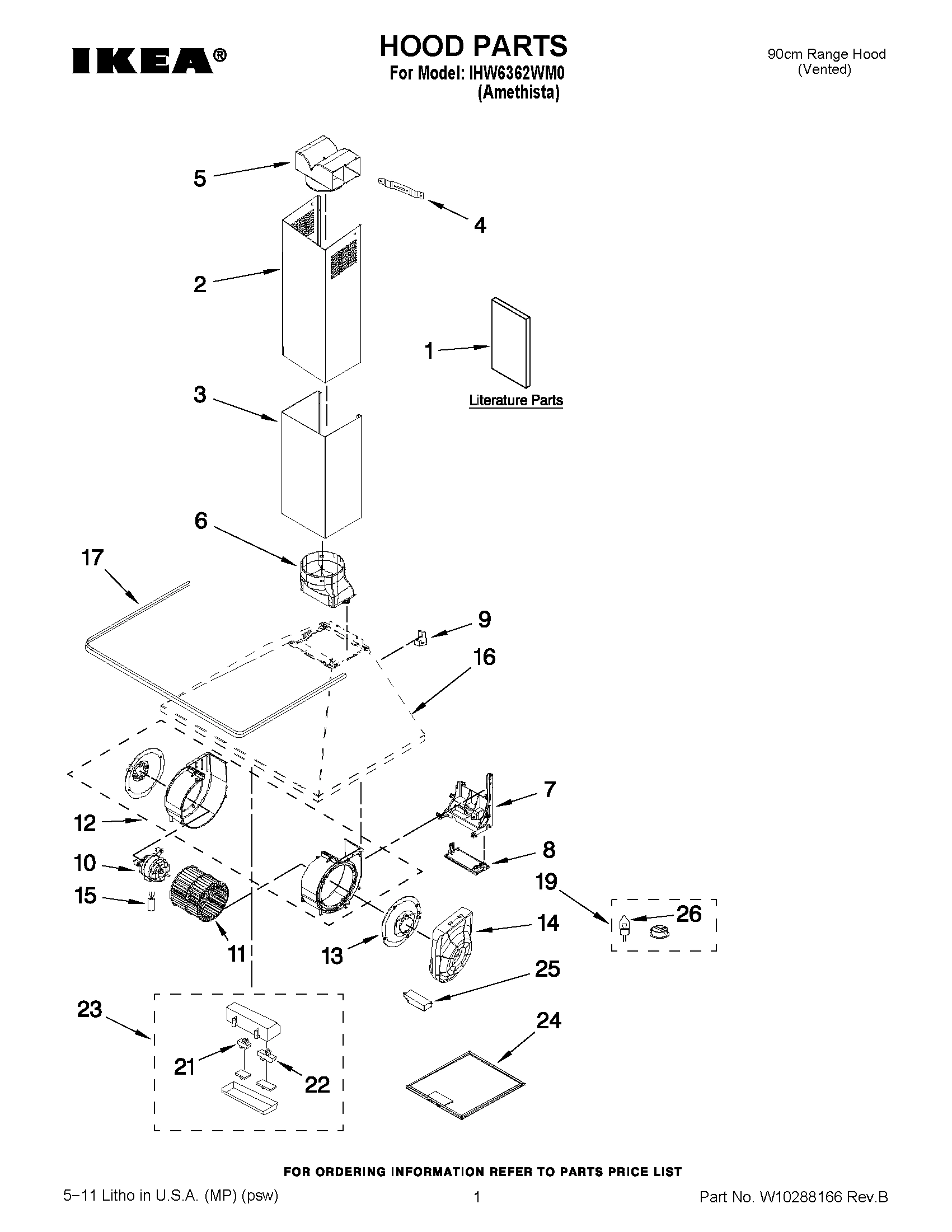 01 - HOOD PARTS