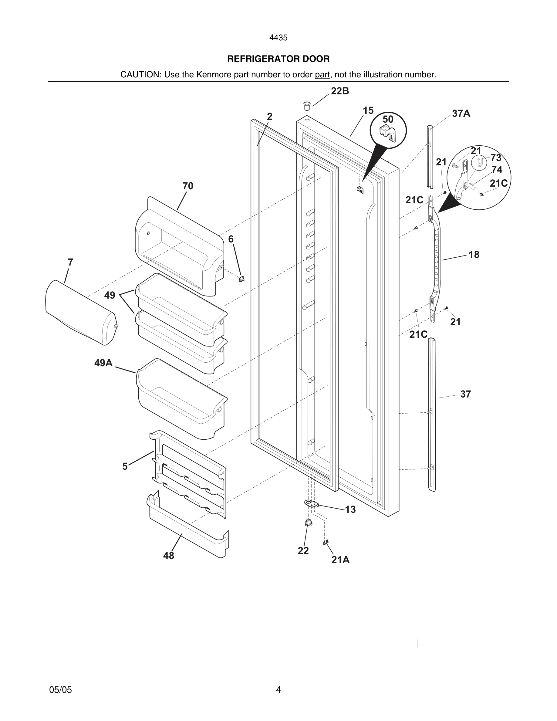05 - REFRIGERATOR DOOR