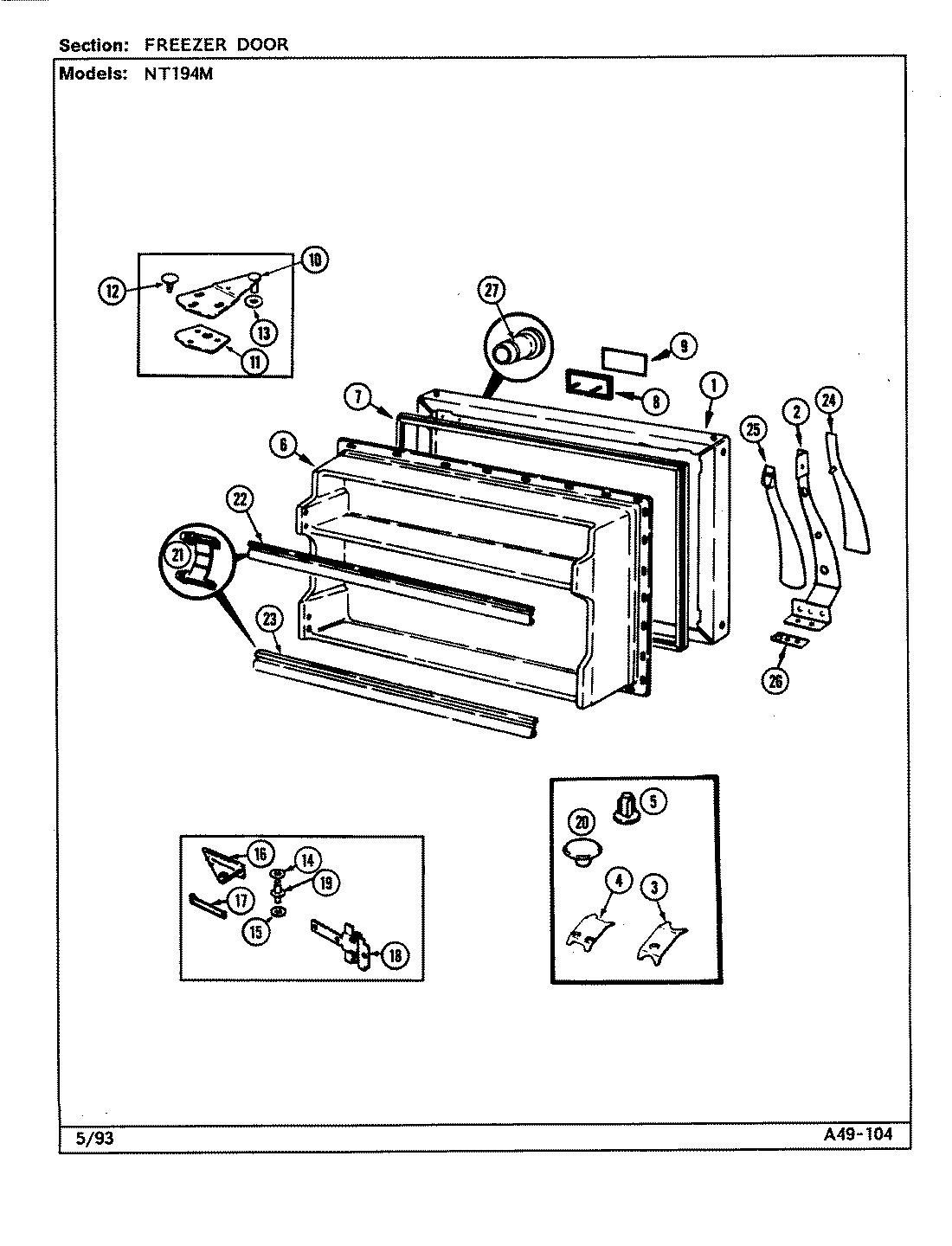 02 - FREEZER DOOR