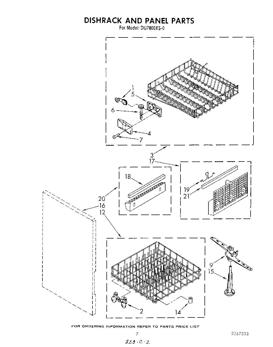 05 - DISHRACK AND PANEL