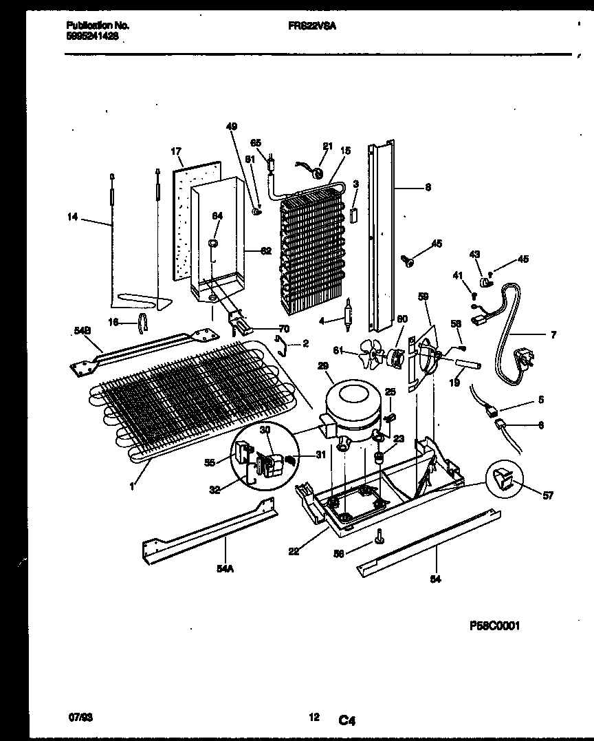 07 - SYSTEM AND AUTOMATIC DEFROST PARTS