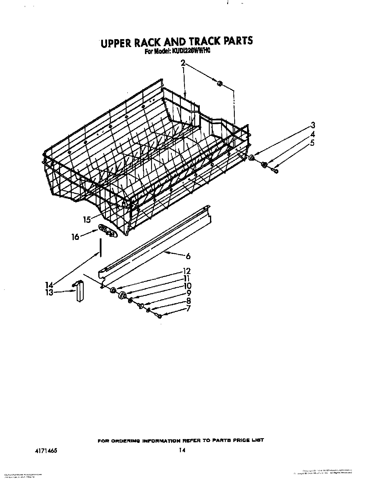 11 - UPPER RACK AND TRACK