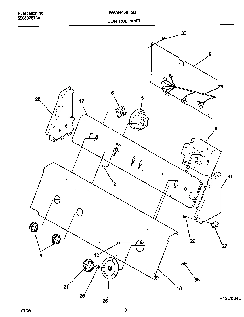 05 - P12C0045 CONTROL PANEL