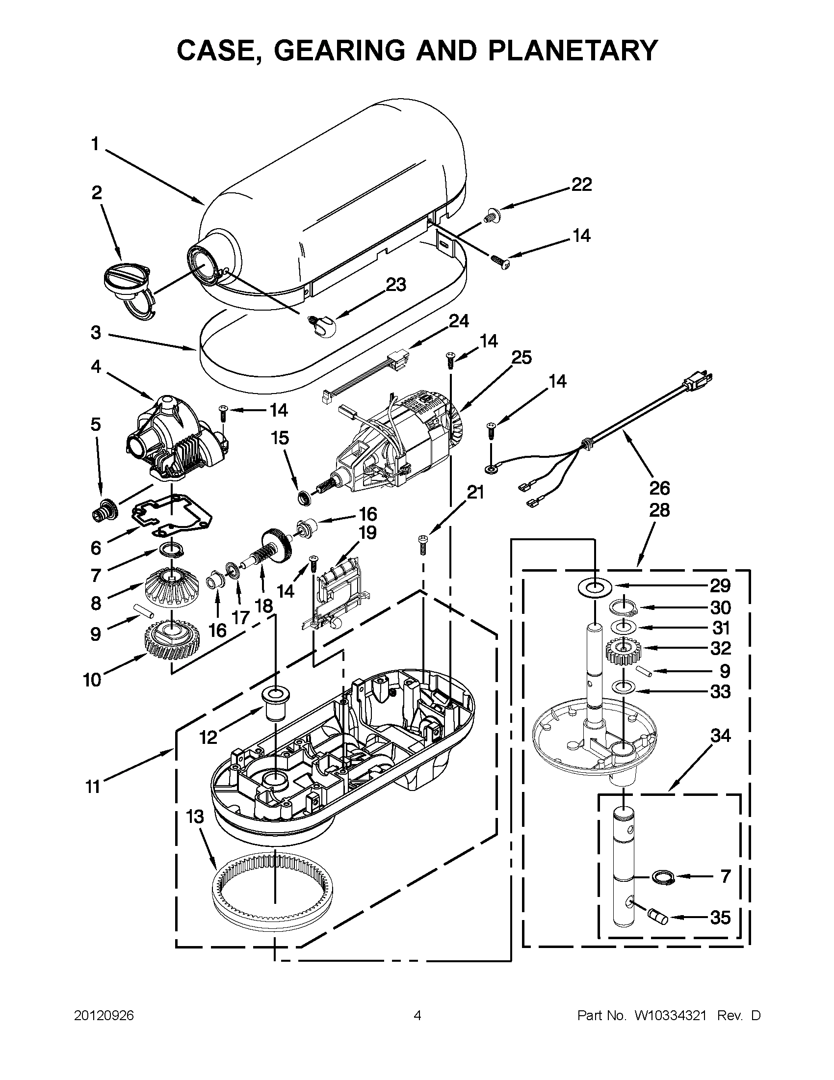 02 - CASE, GEARING AND PLANETARY
