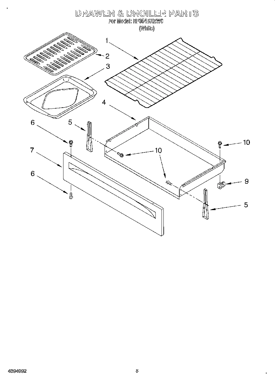 04 - DRAWER AND BROILER