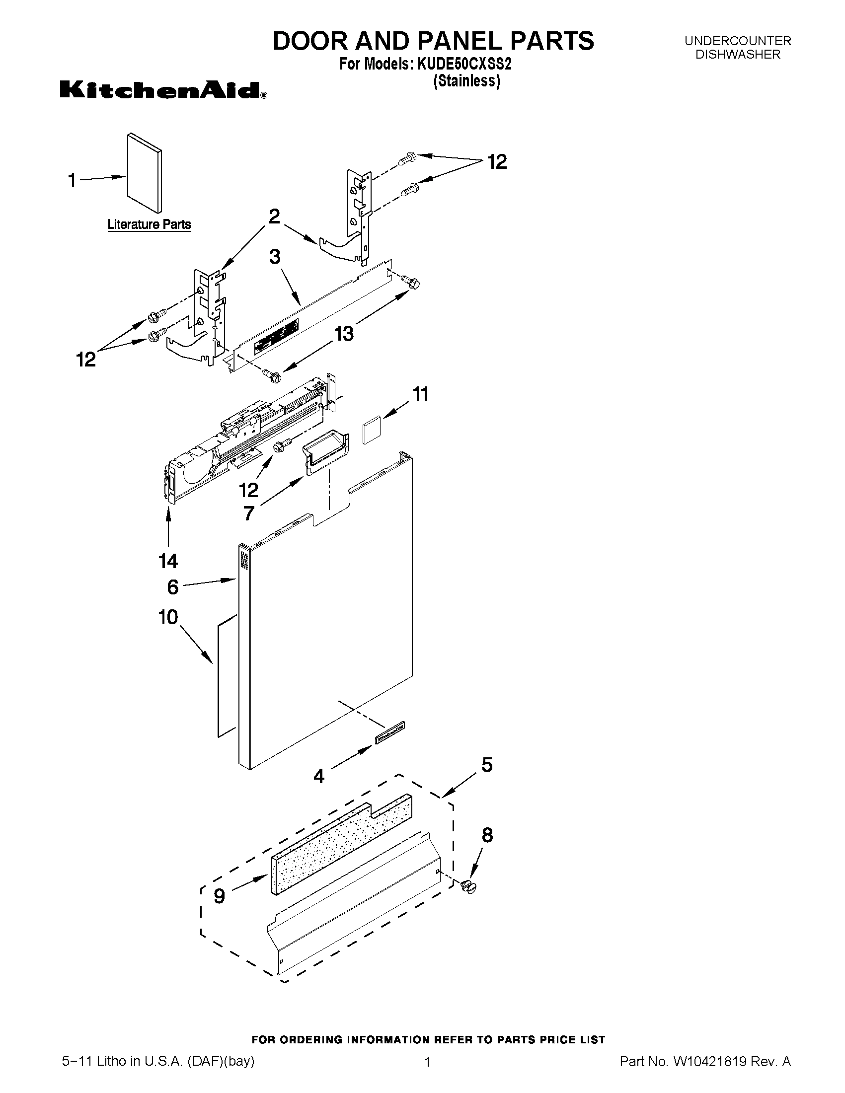 01 - DOOR AND PANEL PARTS