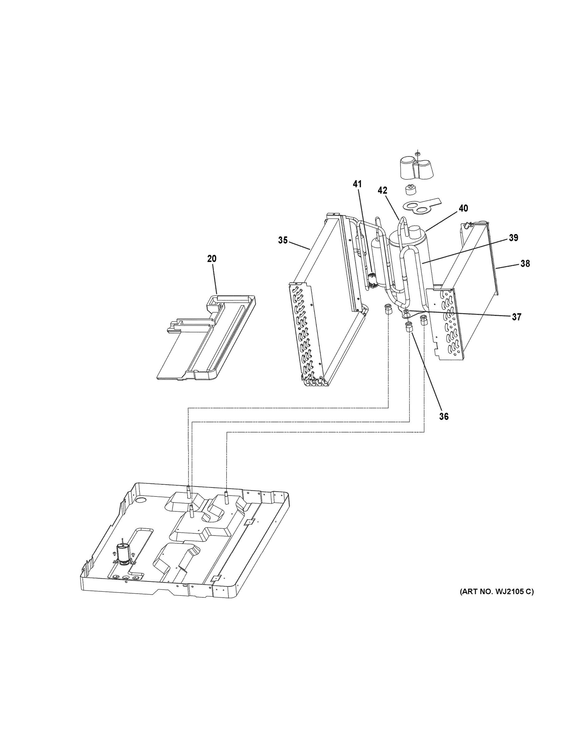 BASE PAN & UNIT PARTS