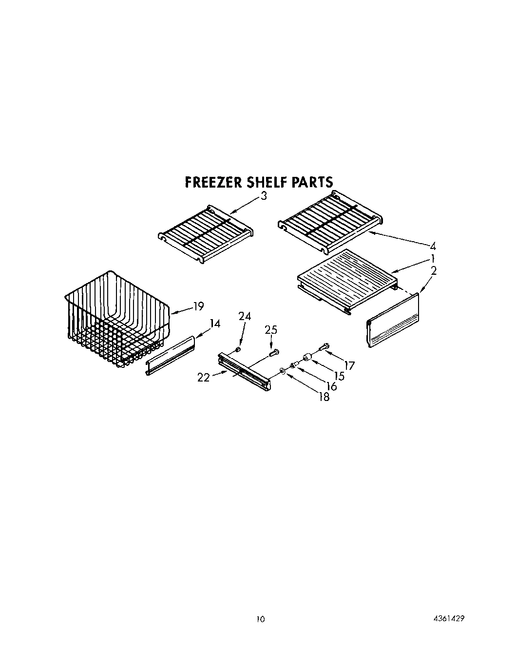 07 - FREEZER SHELF