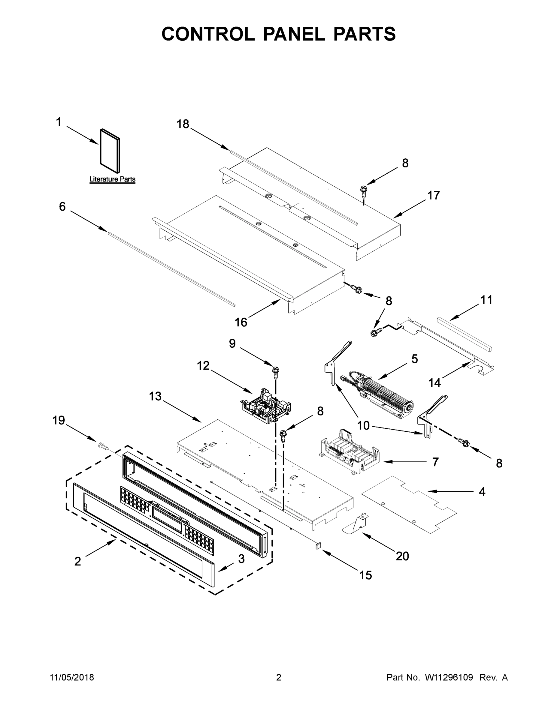 02 - CONTROL PANEL PARTS