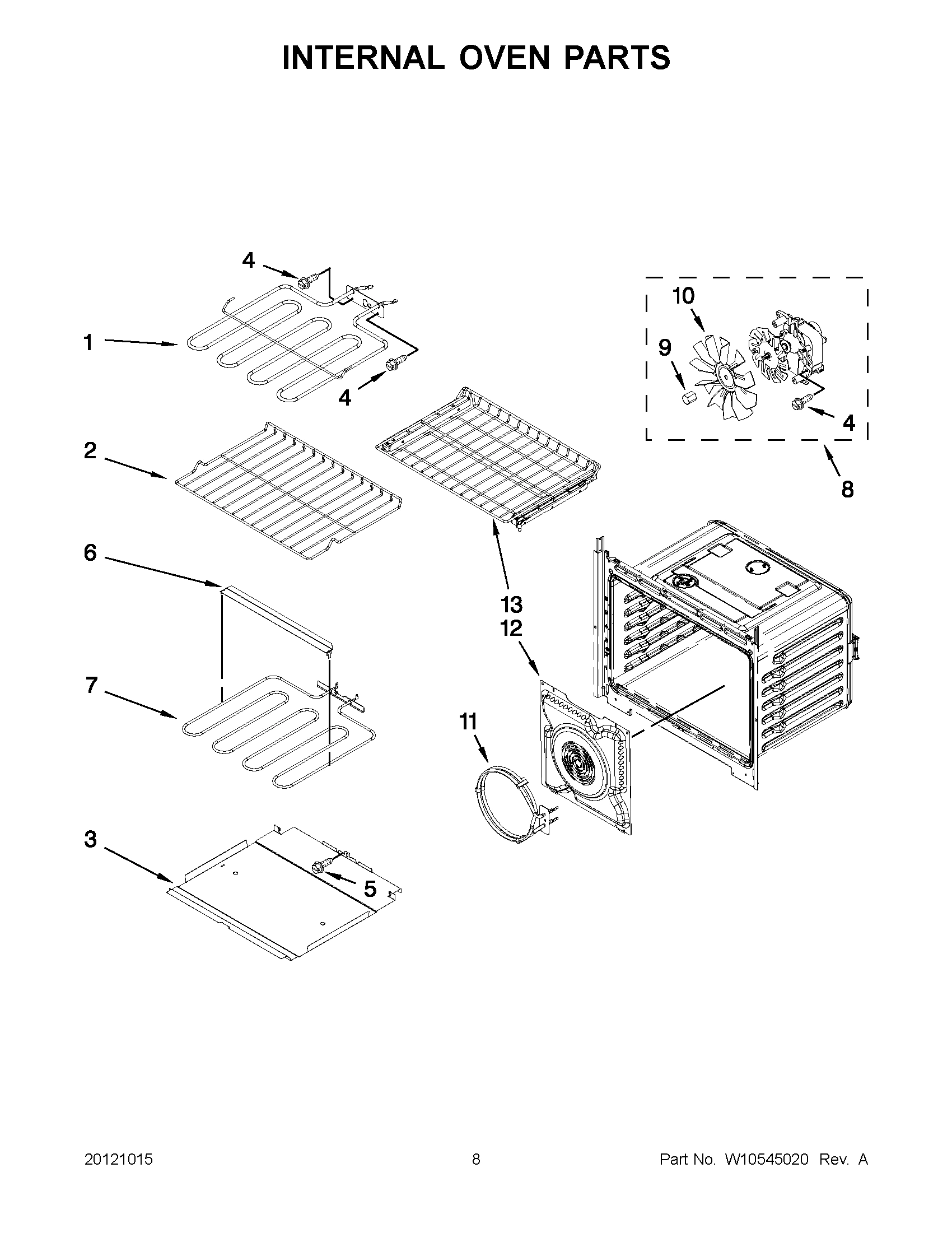 04 - INTERNAL OVEN PARTS