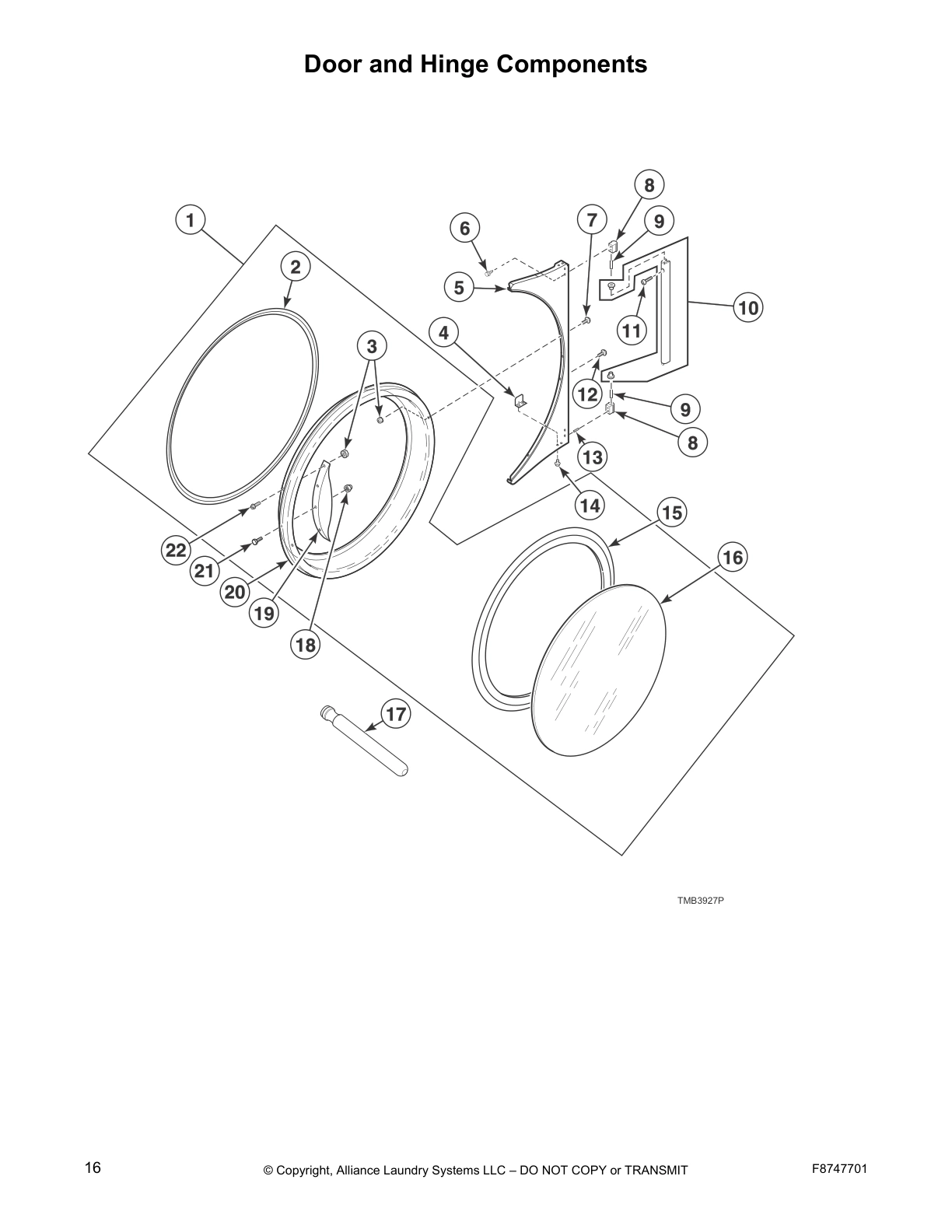 Door and Hinge Components