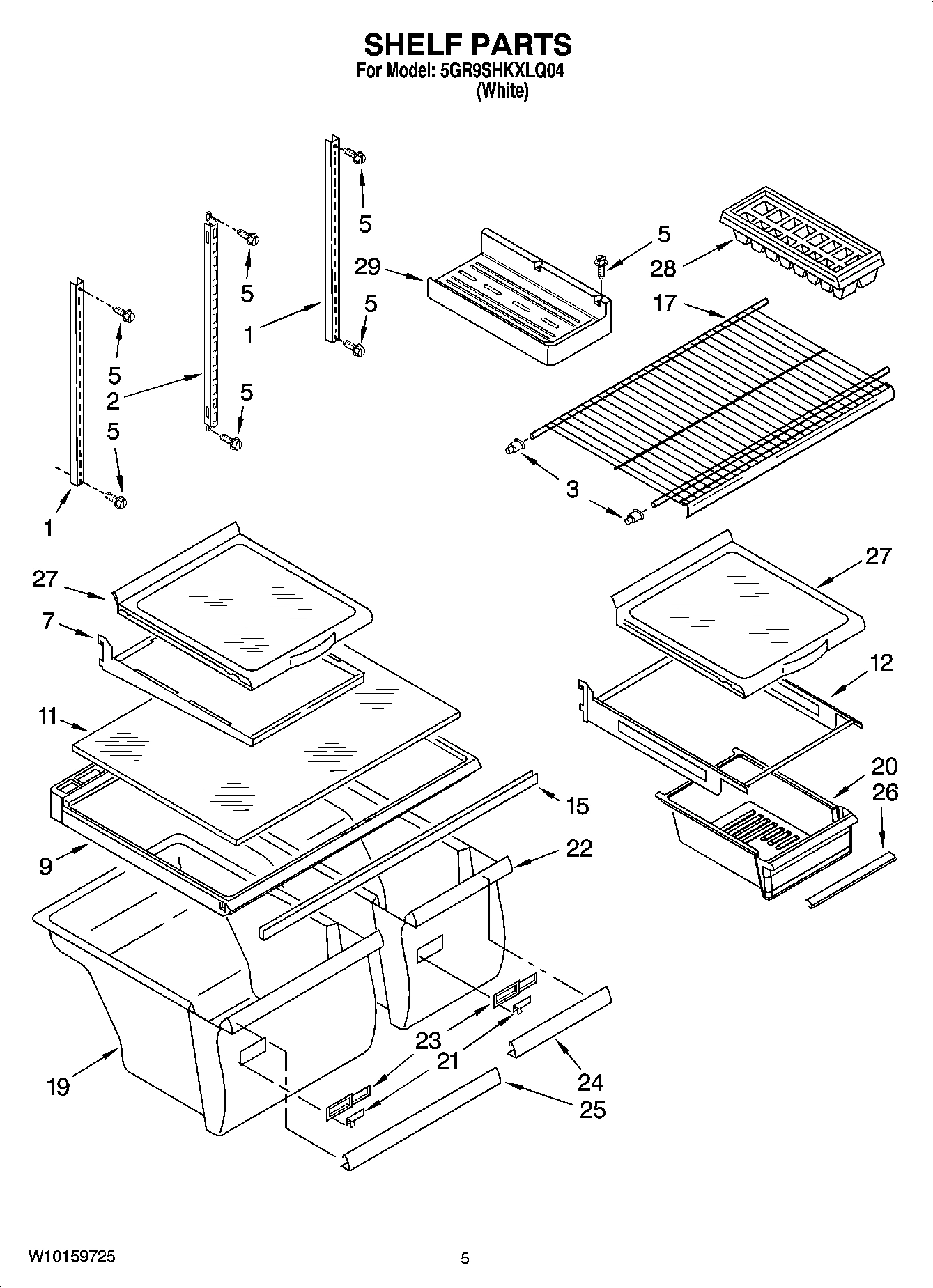 03 - SHELF PARTS