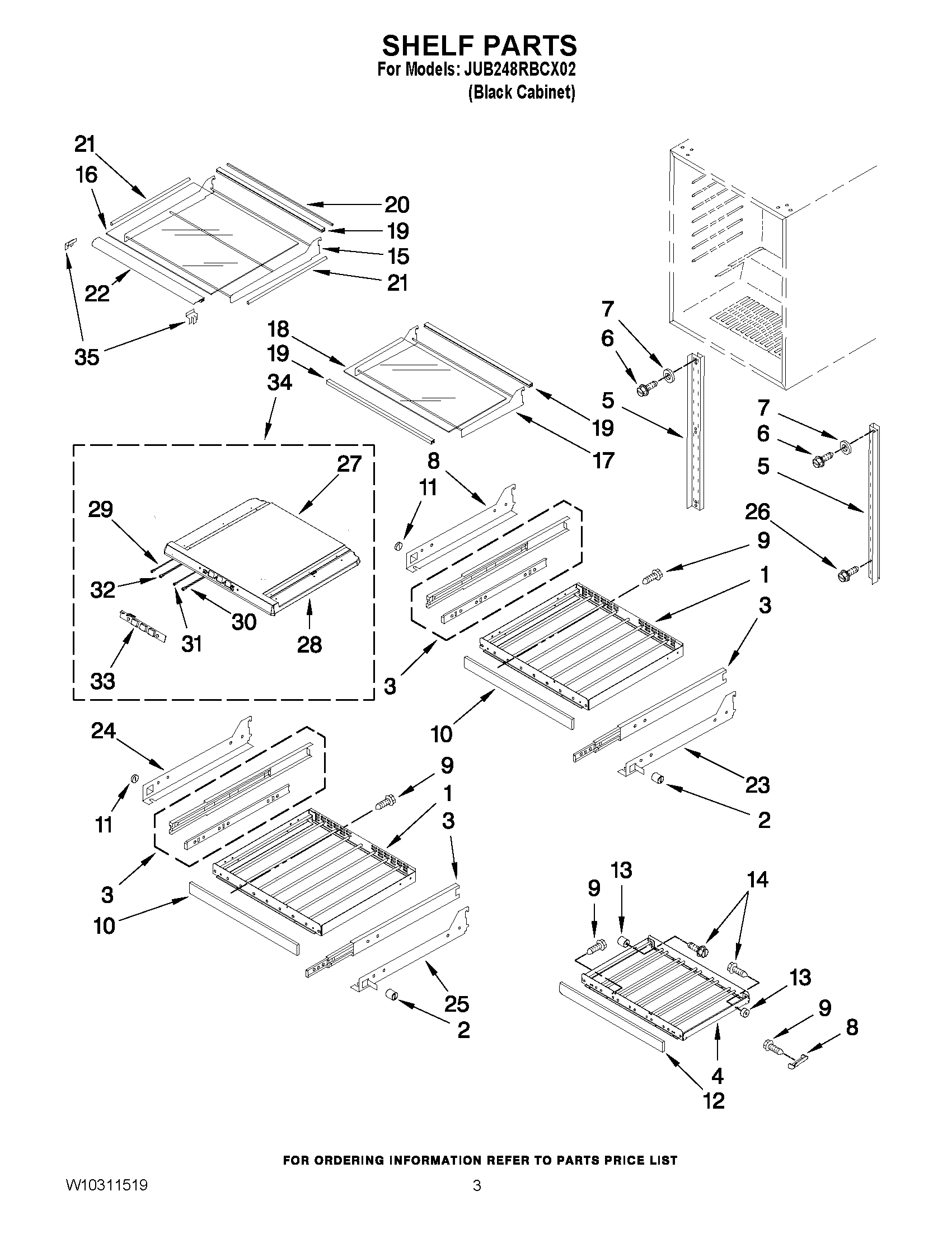 02 - SHELF PARTS