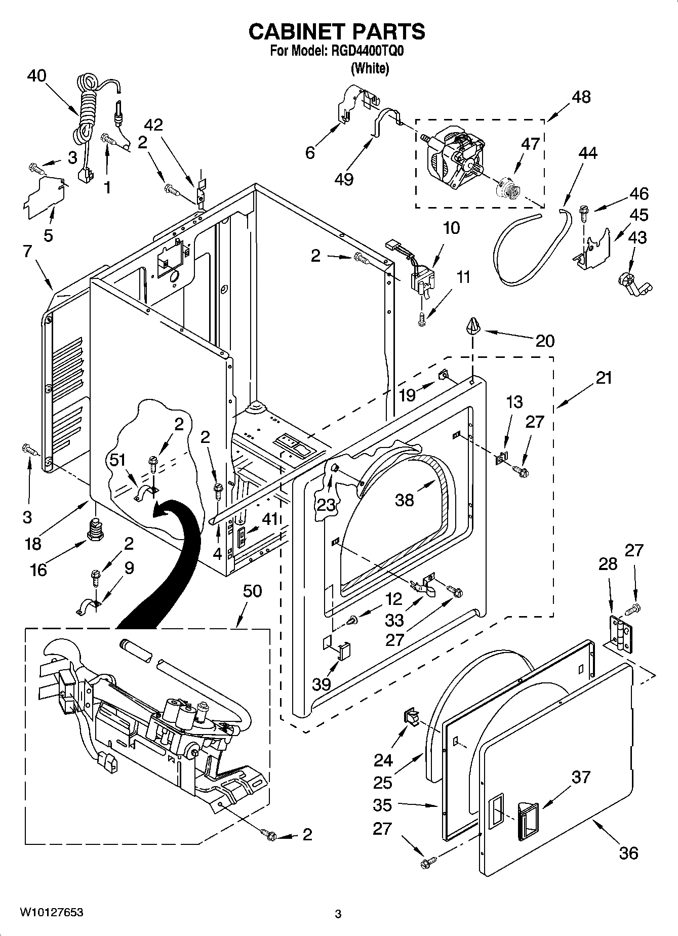 02 - CABINET PARTS