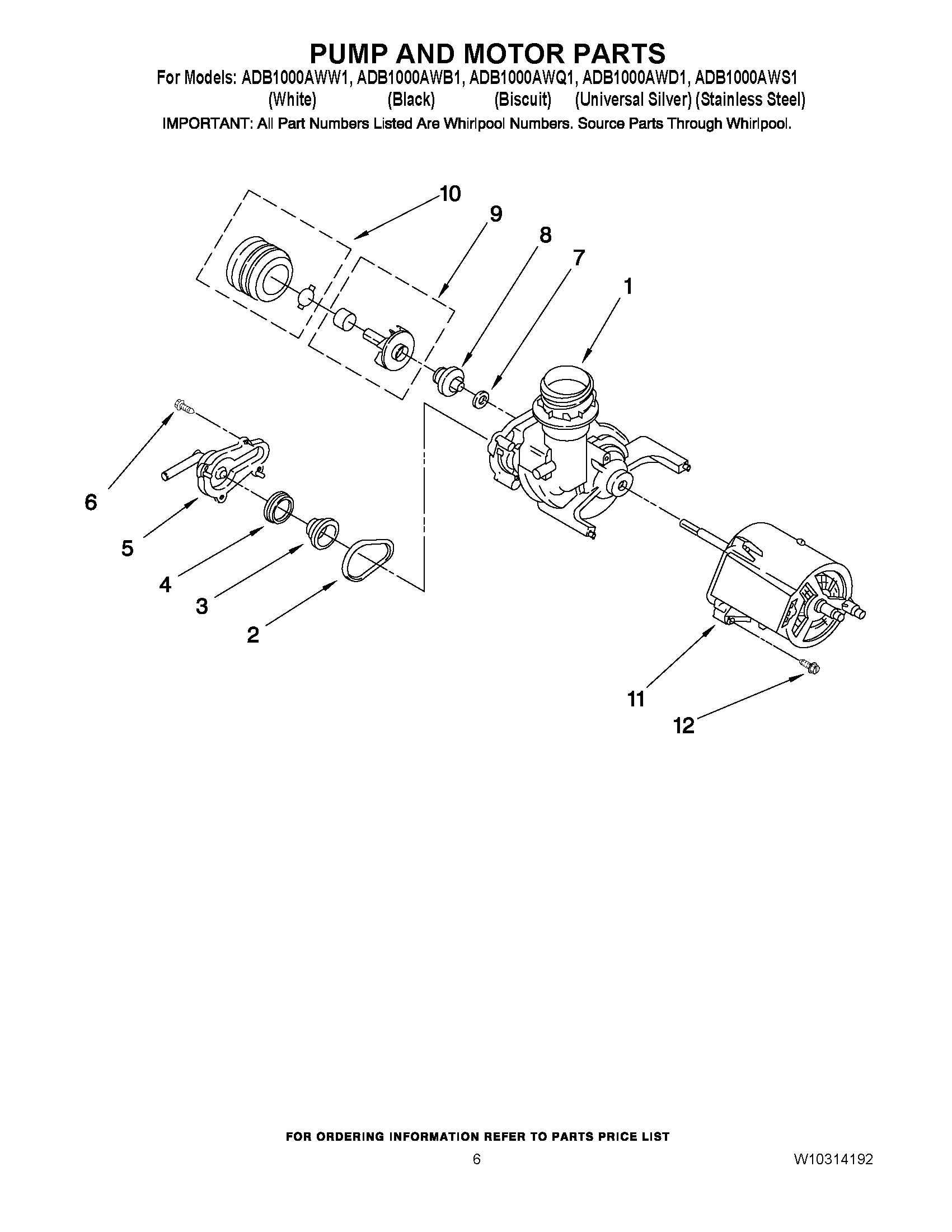 05 - PUMP AND MOTOR PARTS