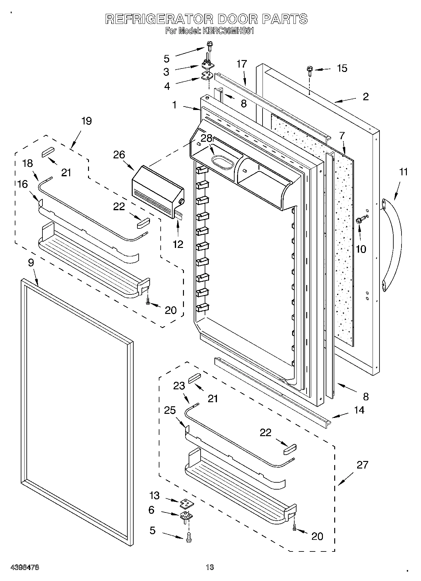 08 - REFRIGERATOR DOOR
