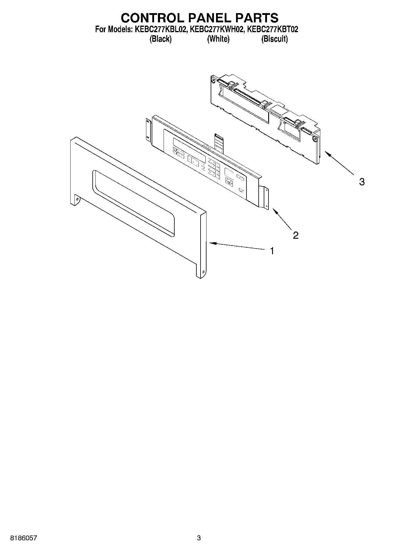 02 - CONTROL PANEL PARTS