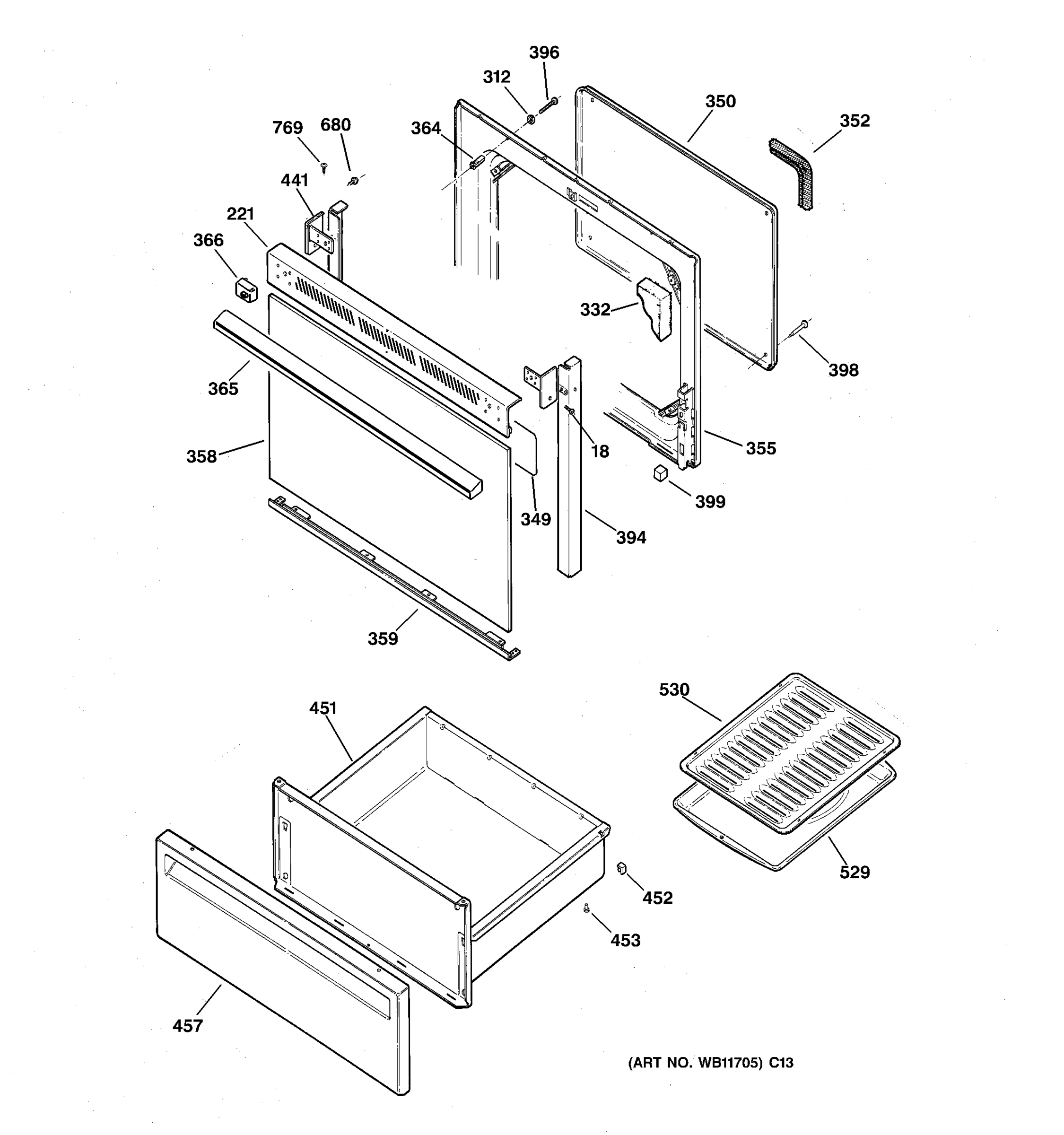 DOOR & DRAWER PARTS