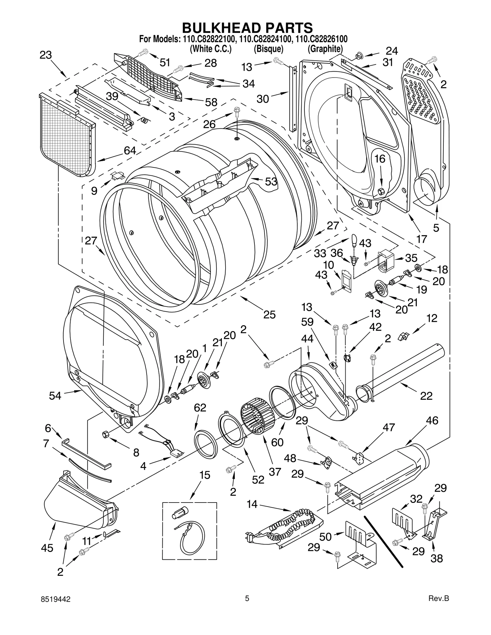 BULKHEAD PARTS