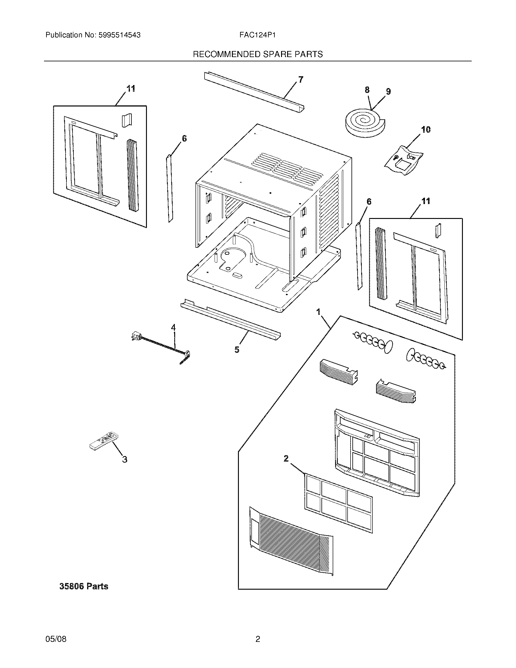 03 - RECOMMENDED SPARE PARTS