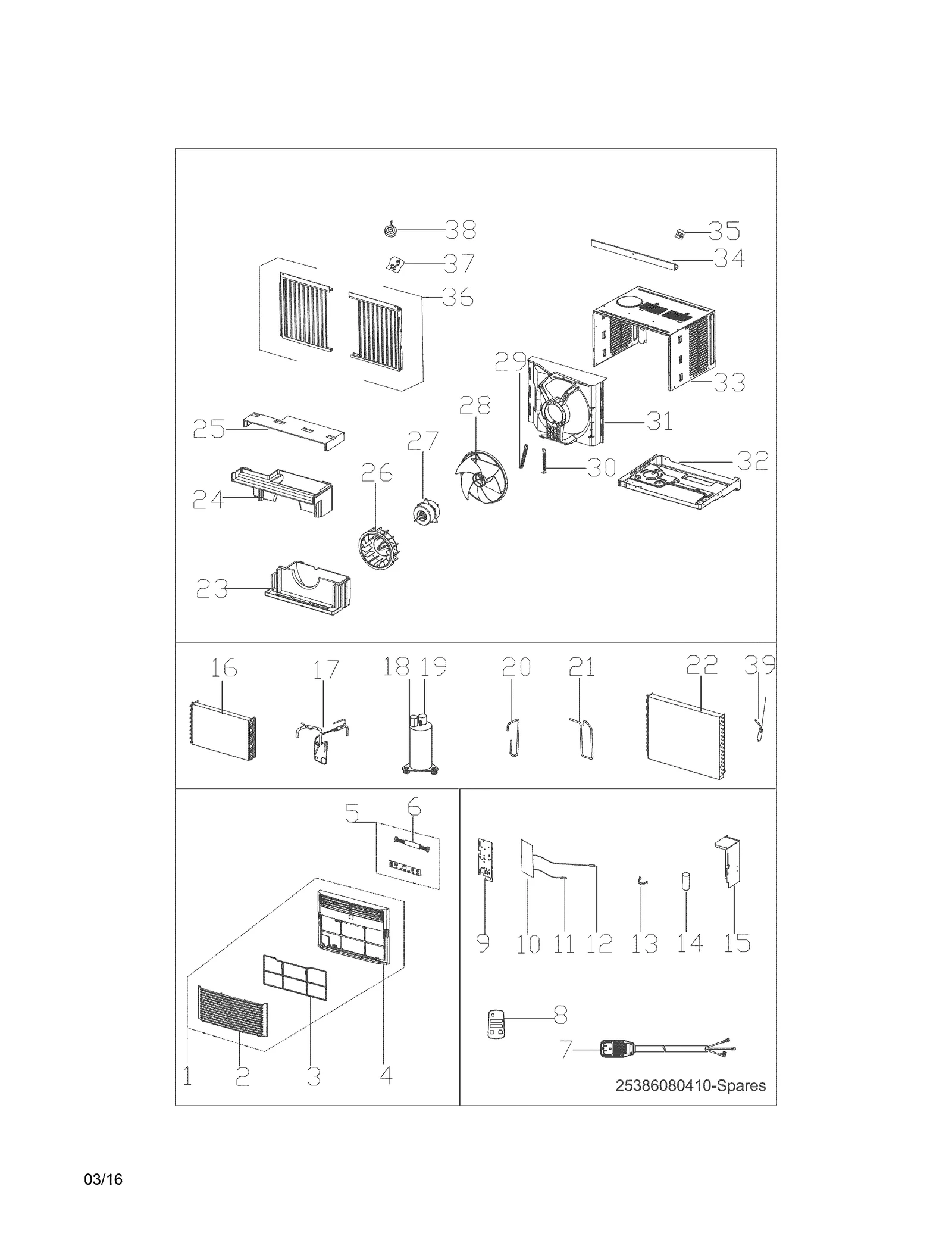 RECOMMENDED SPARE PARTS