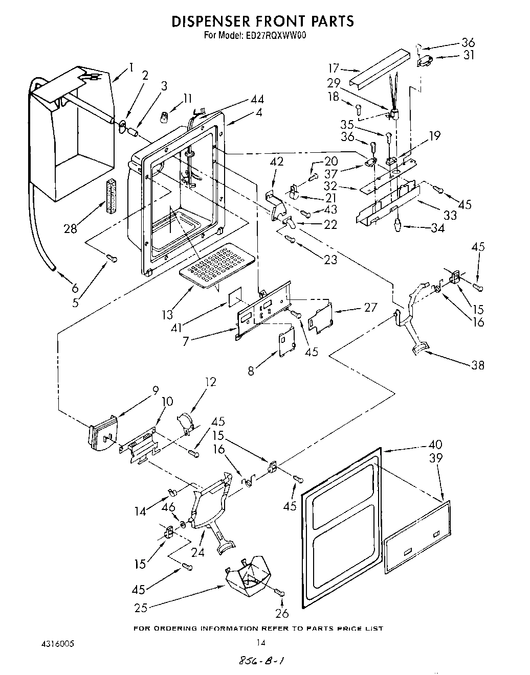 09 - DISPENSER FRONT