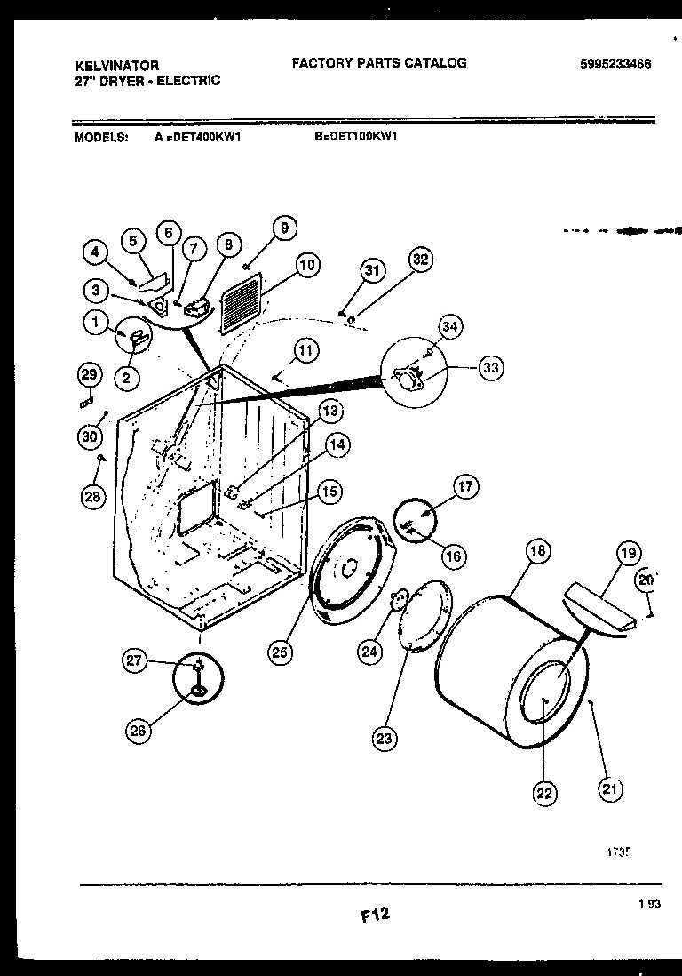 02 - CABINET AND COMPONENT PARTS