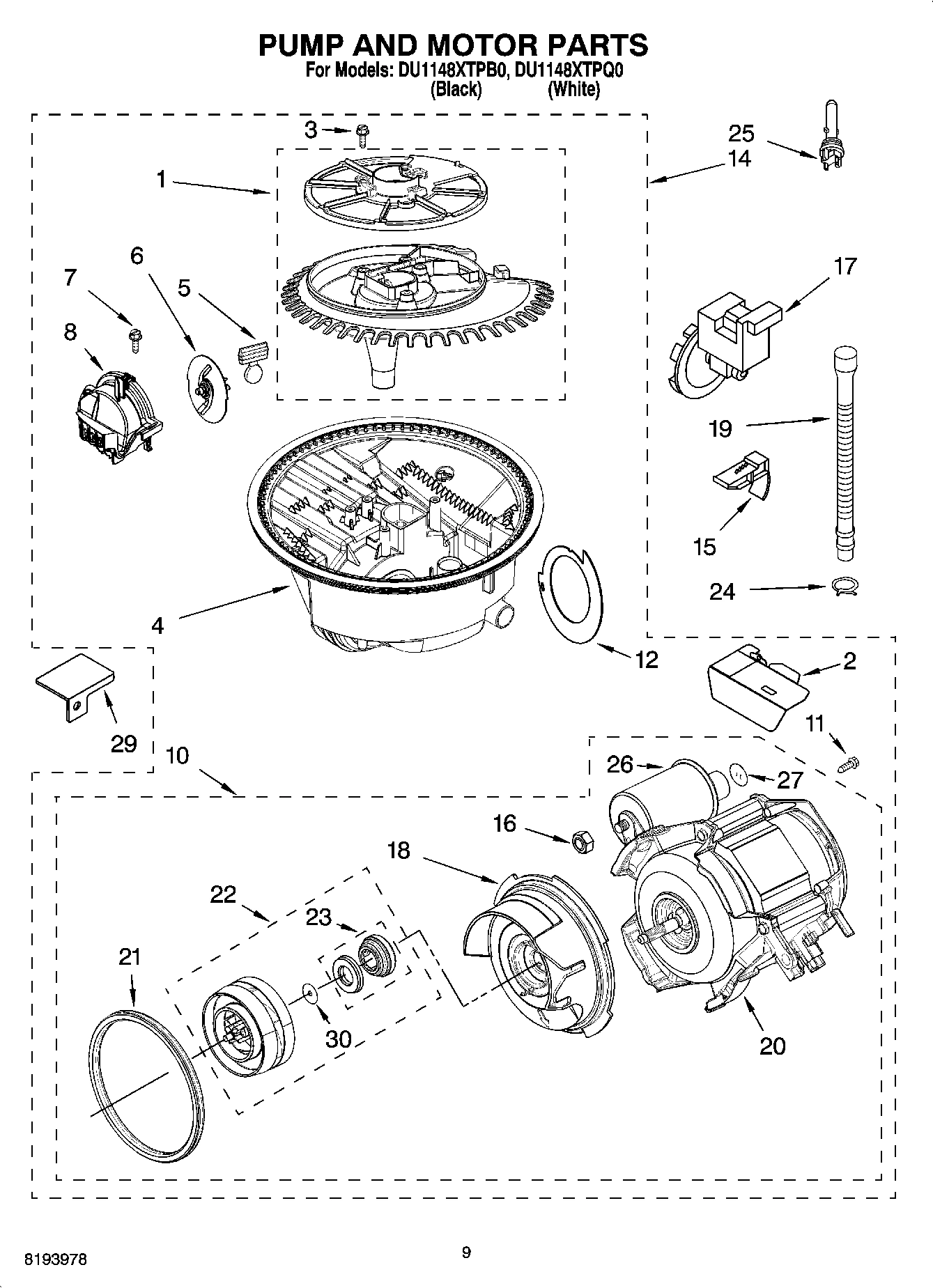 08 - PUMP AND MOTOR PARTS