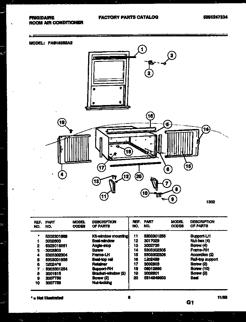 06 - WINDOW MOUNTING PARTS