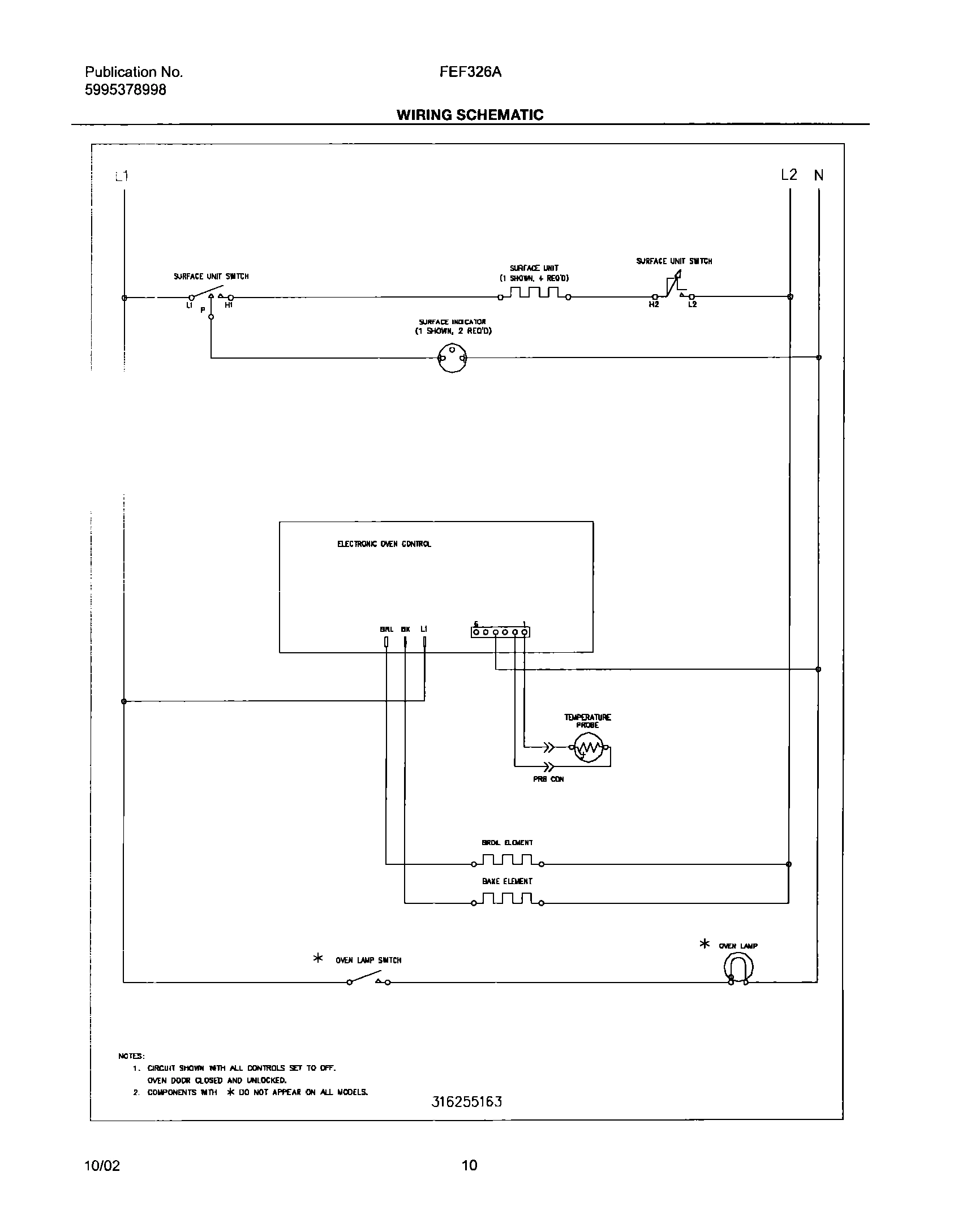 10 - WIRING SCHEMATIC