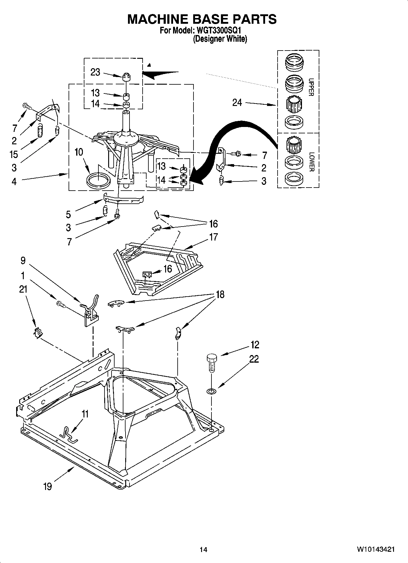 09 - MACHINE BASE PARTS