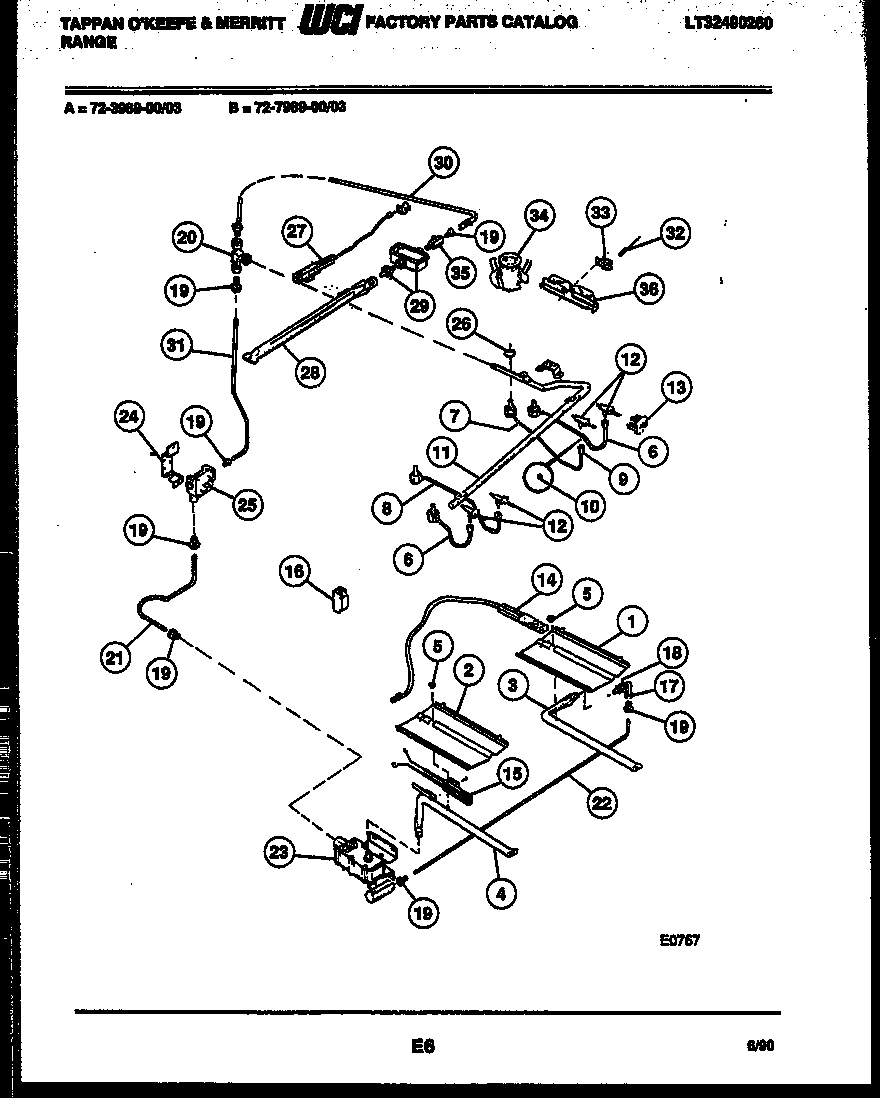 06 - BURNER, MANIFOLD AND GAS CONTROL