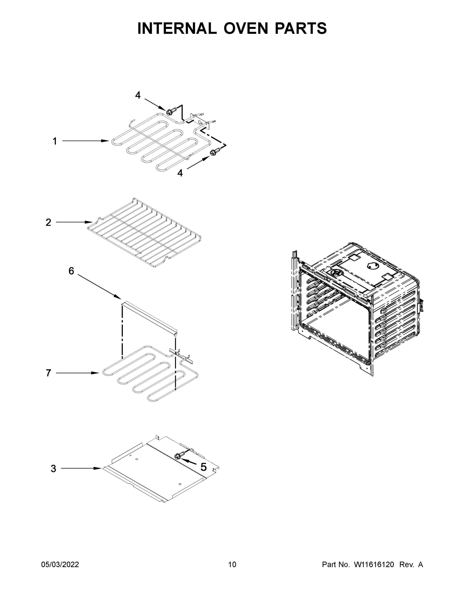 06 - INTERNAL OVEN PARTS