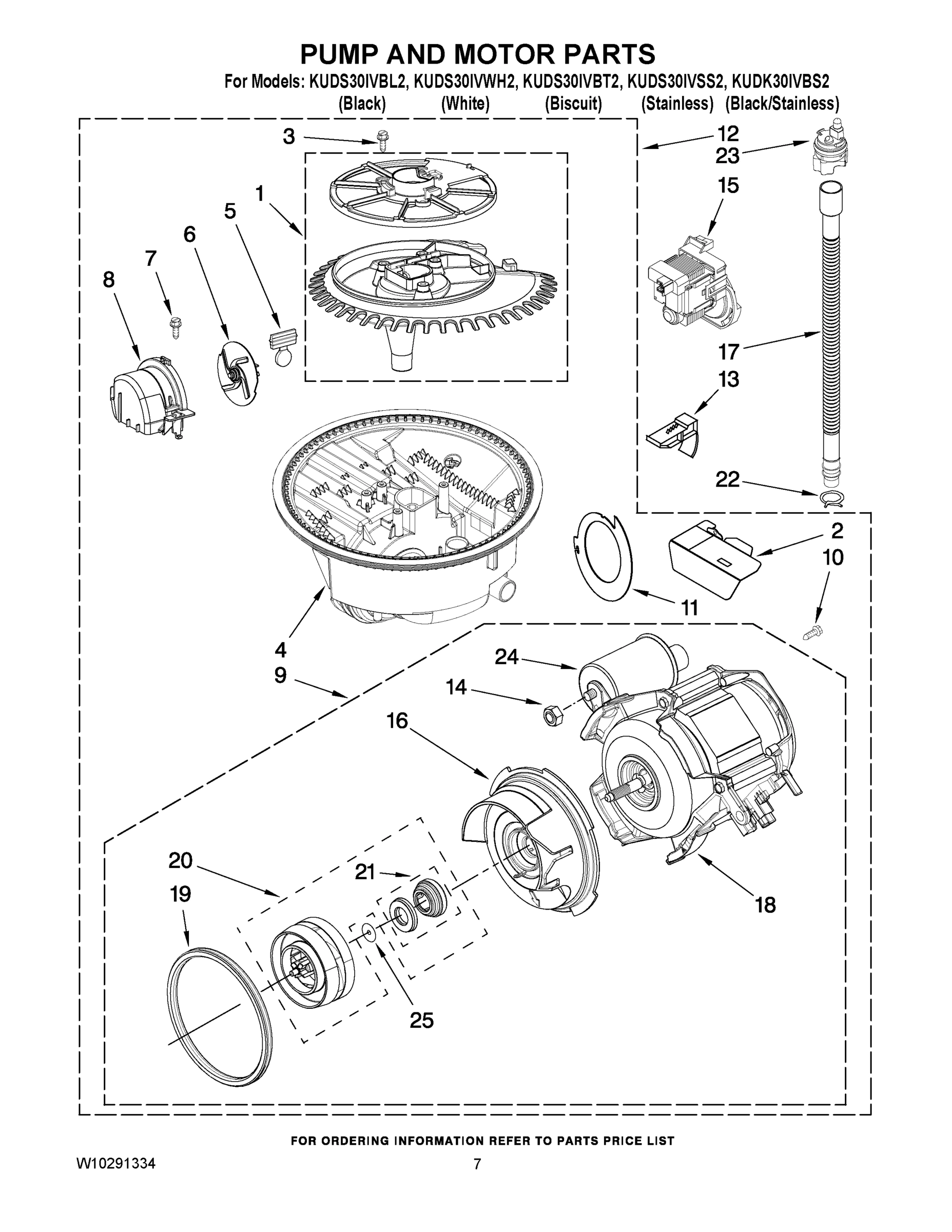 06 - PUMP AND MOTOR PARTS