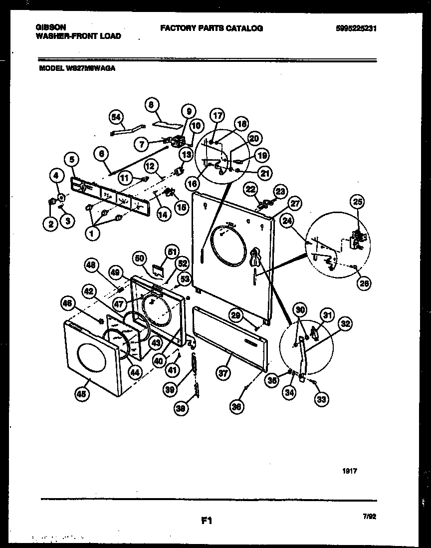 02 - CONTROL AND DOOR PARTS