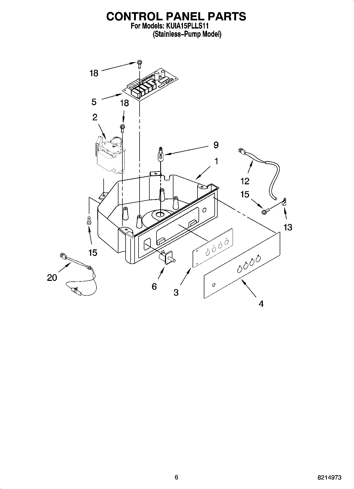 04 - CONTROL PANEL PARTS
