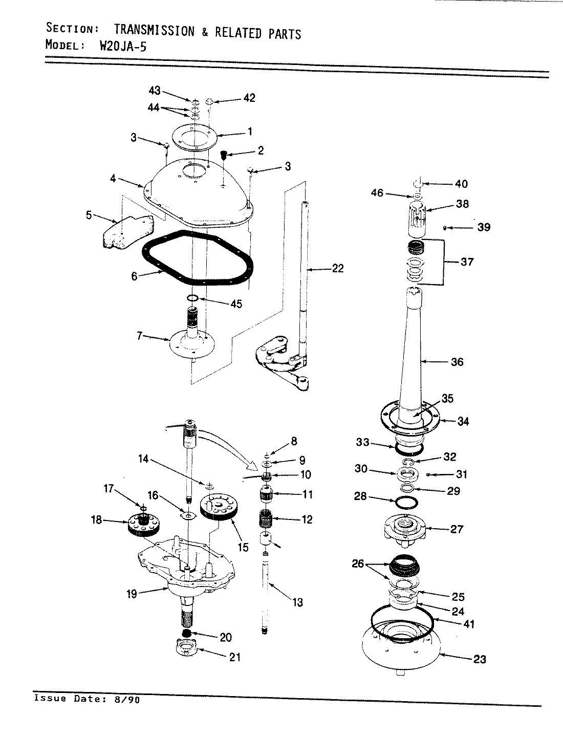 07 - TRANS. & REL. PARTS (W20JA5)(REV. E)