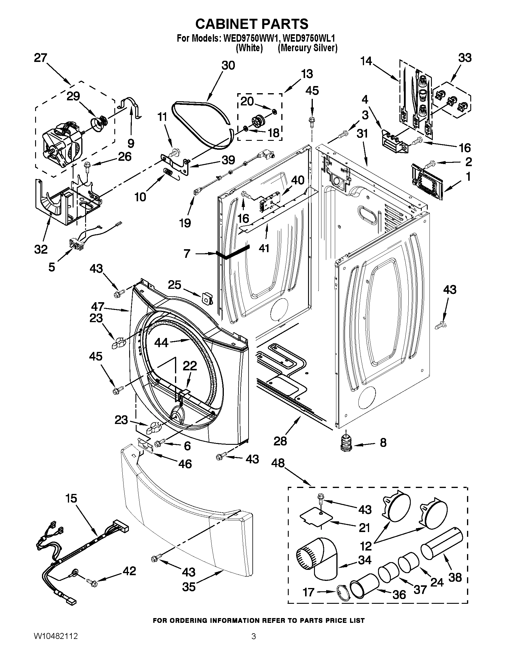 02 - CABINET PARTS