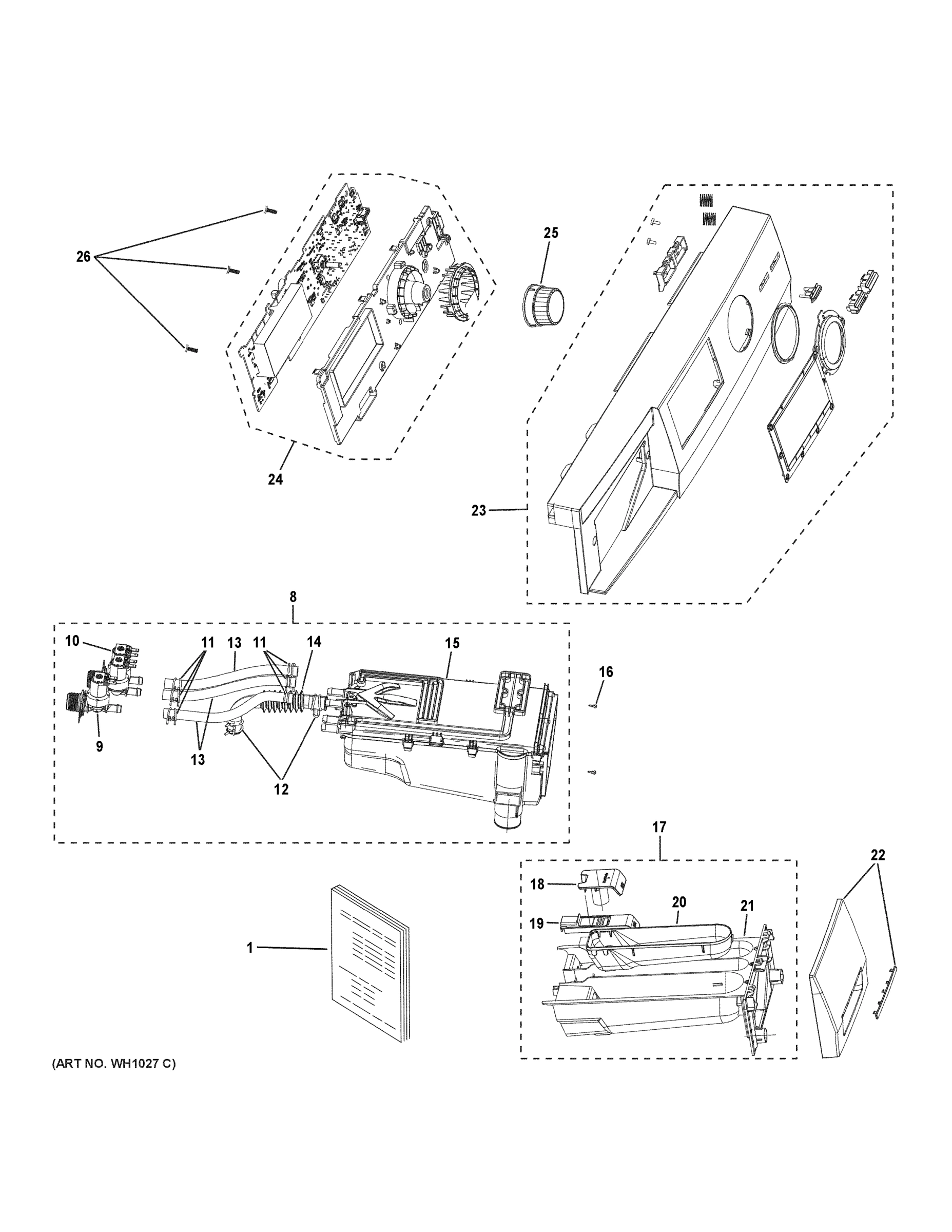 CONTROLS & DISPENSER