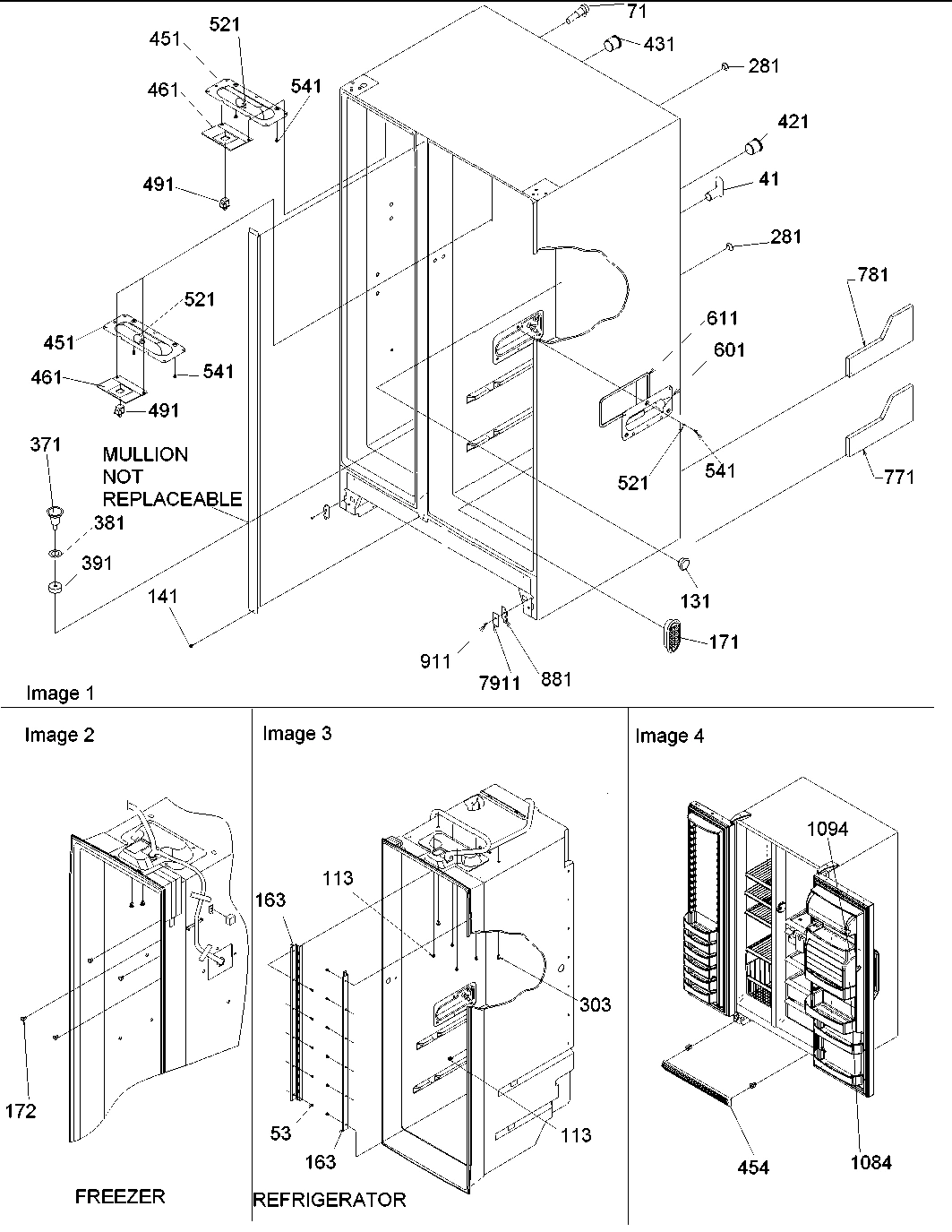 02 - Cabinet Parts & Toe Grille