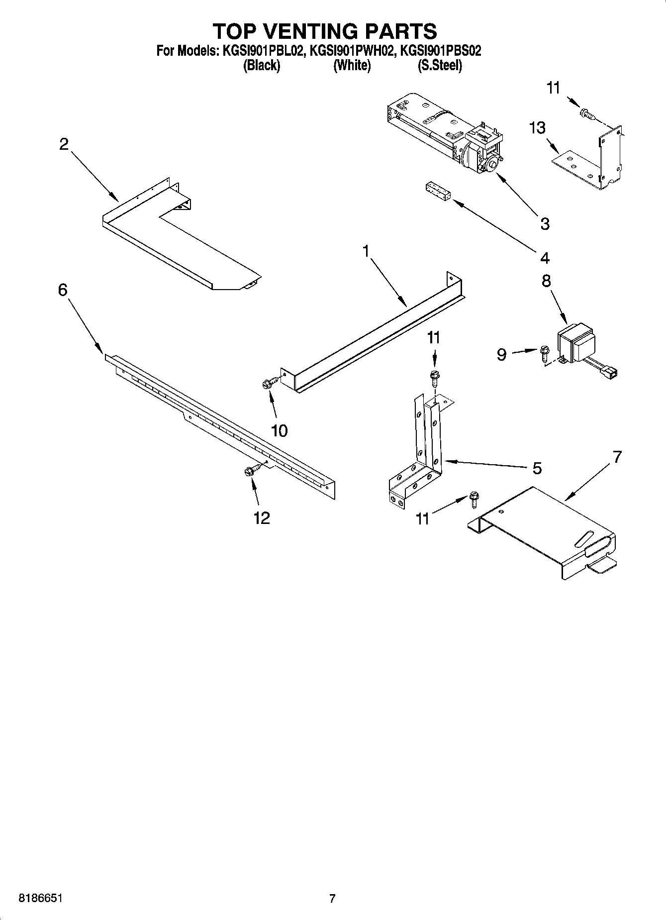 04 - TOP VENTING PARTS