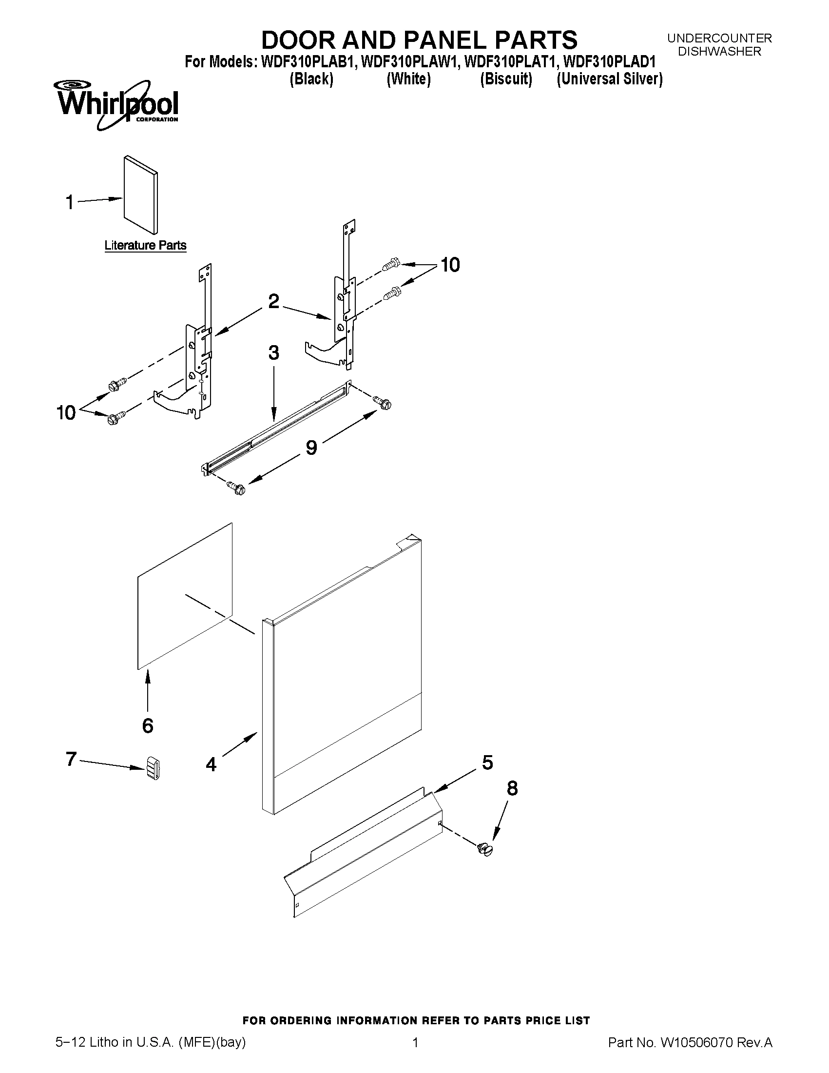 01 - DOOR AND PANEL PARTS