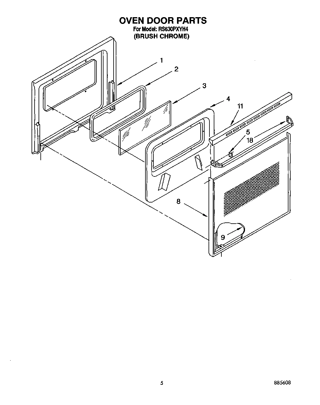 04 - OVEN DOOR