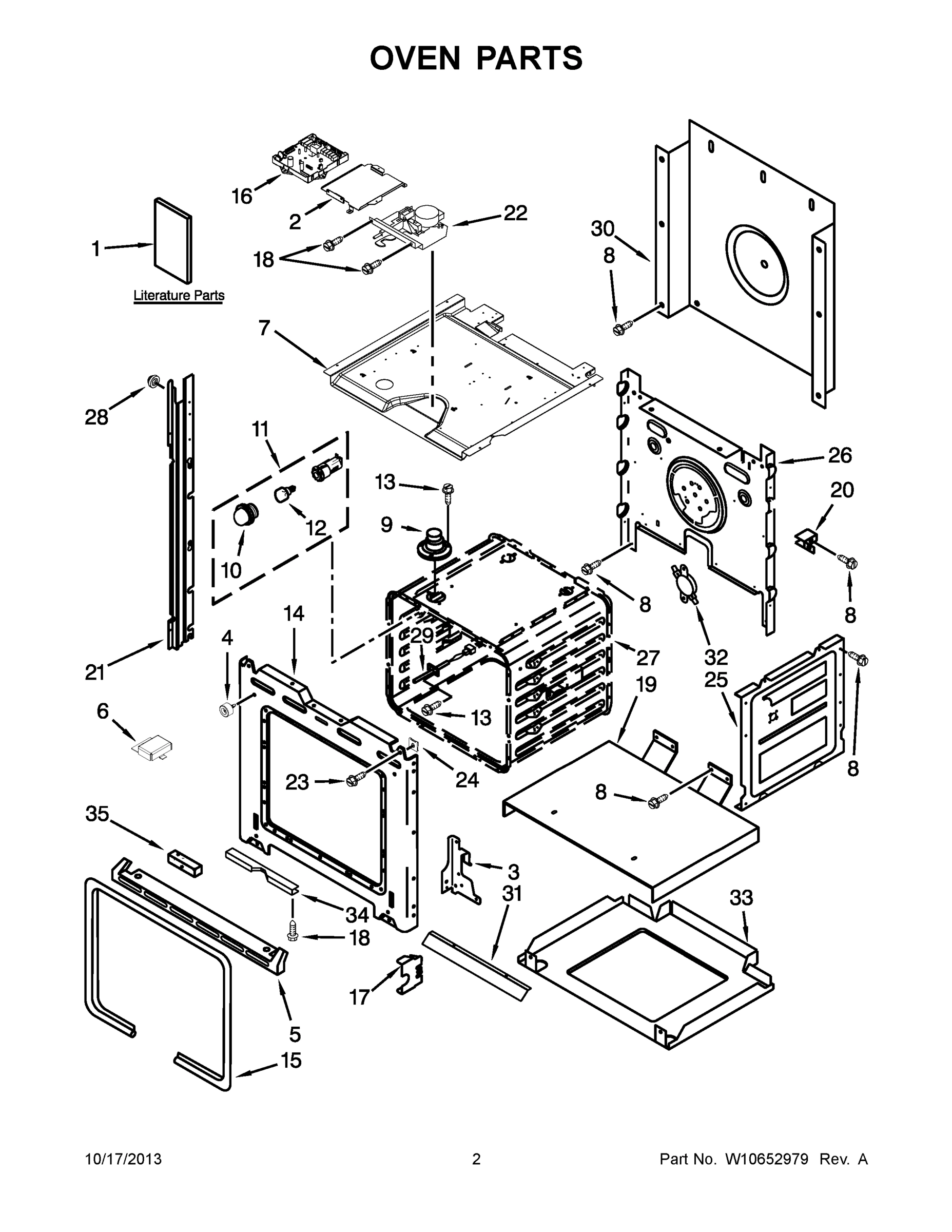 02 - OVEN PARTS